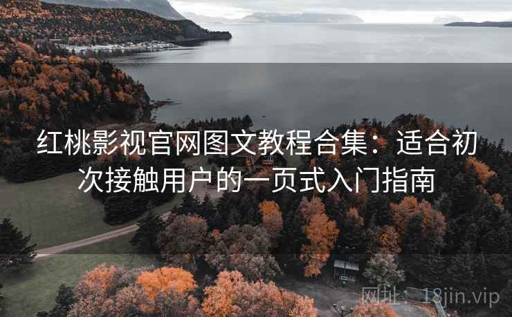 红桃影视官网图文教程合集：适合初次接触用户的一页式入门指南