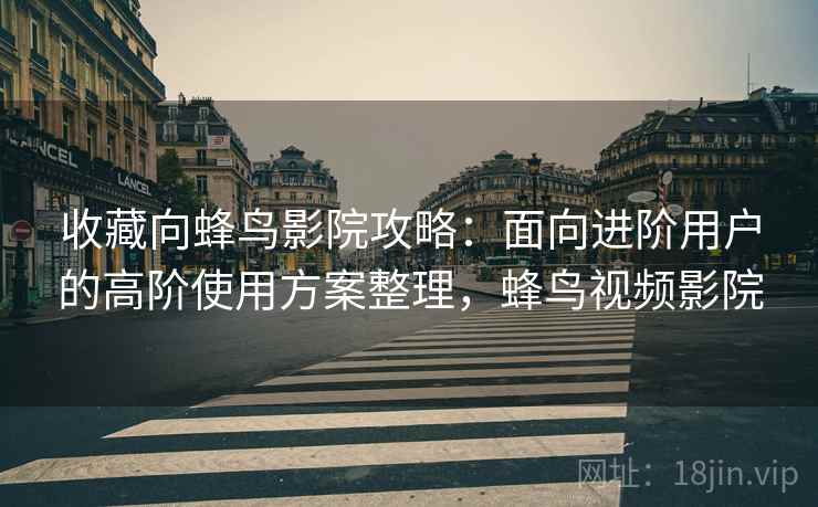 收藏向蜂鸟影院攻略：面向进阶用户的高阶使用方案整理，蜂鸟视频影院